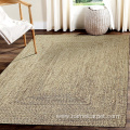 Indoor outdoor jute carpet rug floor mat